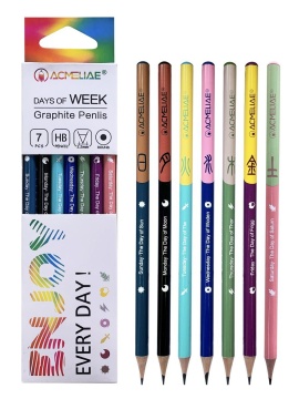 Набор карандашей ACMELIAE Week 7шт. НВ