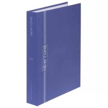 Тетрадь А5 80л кл. на кольцах Hatber "NEWtone PASTEL. Чернильное небо" софт-тач