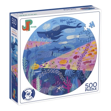 Пазлы 500 элементов 480мм. "Подводный мир"