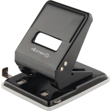 Дырокол ATTOMEX 45 лист, металл, черный