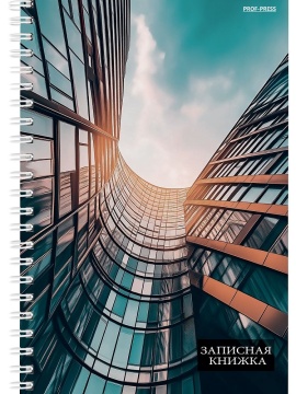 Тетрадь А5 100л кл. 7БЦ гребень Проф-Пресс "Городская архитектура - 3"