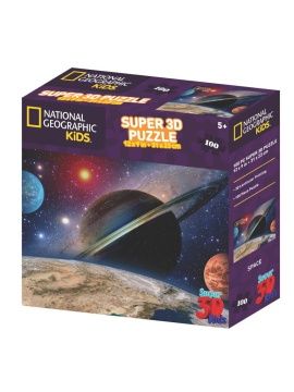 Пазл 3D 100 дет.  31*23см "Космические просторы"