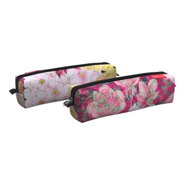 Пенал квадро mini ErichKrause 210x50x50мм Bouquet