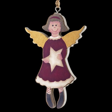 Украшение ErichKrause Decor Ангелок 11см, дерево