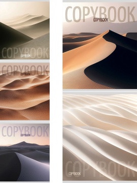 Тетрадь А5 48л кл. Проф-Пресс "Дюна - 1" холст