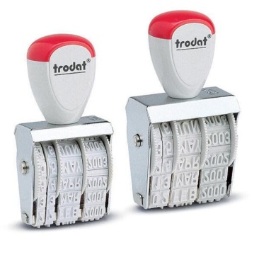 Датер, высота 4мм, рус.