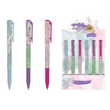 Ручка шар. BV "Primavera" 0,5мм, синяя, 3 вида