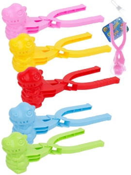 Форма для снега 20см "Динозаврик" ассорти