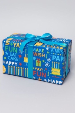 Бумага упаковочная 50*70см "Birthday Delight"