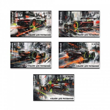 Альбом А4 40л скоба "Adrenaline Speed"