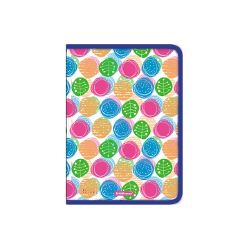 Папка для тетрадей на молнии пластиковая ErichKrause Buttons, A4 (в пакете по 4 шт.)