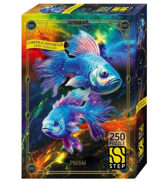 Пазлы 250 элементов 345*240мм. "Рыбы"