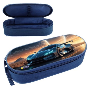 Пенал корпусный, мягкий. ГИПЕРКАР. 210х85х50 мм