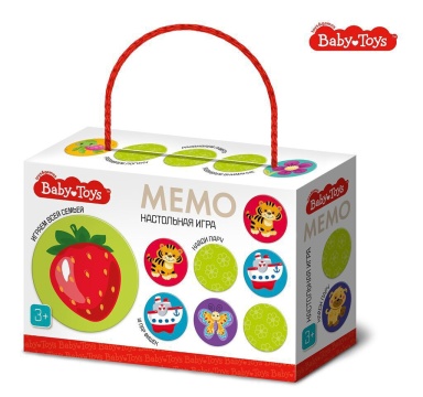 Игра Мемо "Общие предметы" Вaby Toys (28 карточек) 3+