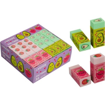 Ластик deVENTE "Nature's bounty" 50*21*16мм, синт. dust-free, ассорти