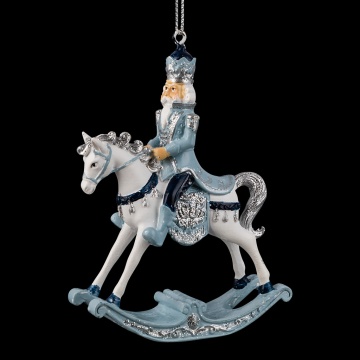 Украшение ErichKrause Decor Волшебник на лошадке-качалке 10см