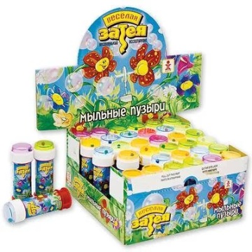 Мыльные пузыри  60 мл "Цветы"