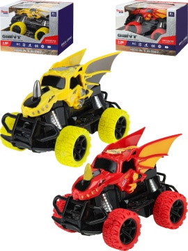 Машинка на р/у "Джип" 14см, свет,акк. 2.4V в компл,2*АА не в комп.,цвет микс