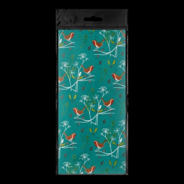 Набор ErichKrause Decor 4 листа упаковочной бумаги тишью Птицы 50х70см