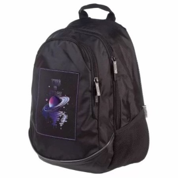 Рюкзак школьный 47*32*17см Hatber "Real. YES NO" полиэстер