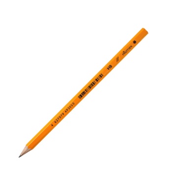 Карандаш Attomex HB, шестигр., цв. корп. желтый