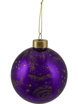 Ёлочный шар 8 см "Созвездие" стекло