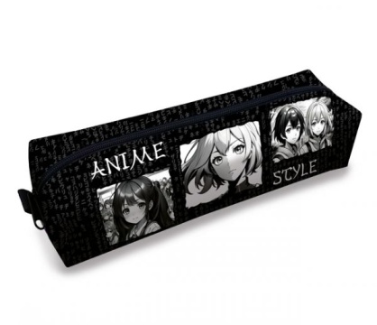Пенал. Объёмный, мягкий. АНИМЕ КОМИКСЫ