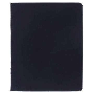 Тетрадь А5 96л кл. Hatber "SoloMatte. Черный бархат" софт-тач, запеч.тит.лист