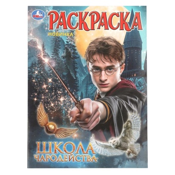 Раскраска "Школа волшебства" 14*21см 16 стр