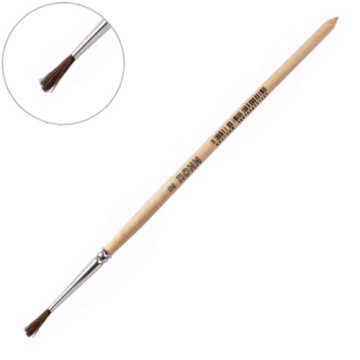 Кисть пони № 2 живописная круглая