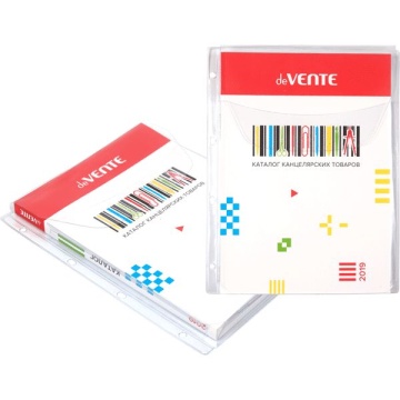 Файл с перфорацией с расширением A4 (243x310 мм), до 250 листов, 140 мкм, 4 отв., ПВХ, с клапаном,