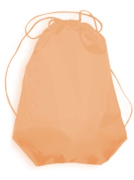 Мешок для обуви 1 отд, 460*380 "Однотонный, персиковый"