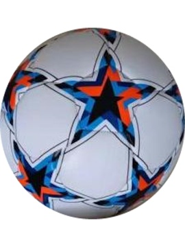 Мяч спортивный футбольный размер 5, диам. 21 см, PVC, 300гр, НЕ НАДУТЫЙ