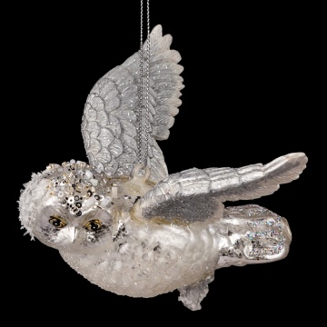 Украшение ErichKrause Decor Сова Гарри Поттера 10.5см, стекло