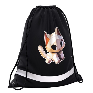 Мешок для обуви ErichKrause 365x440мм CatPix