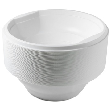 Тарелка пластиковая глубокая 500мл 50шт. в уп.