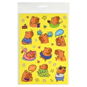 Наклейки детские 148*210 мм "Мемы"