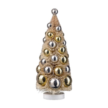 Сувенир ErichKrause Decor Ель с золотыми шарами 28см