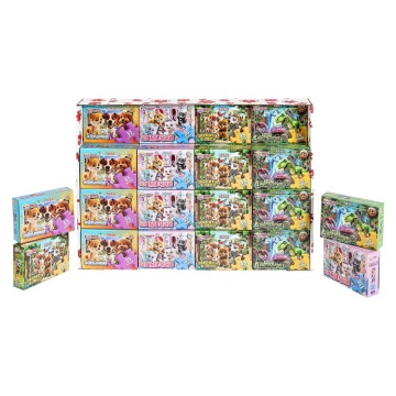 Пазлы   35 элементов  170*130мм.  "Микс картинок 2"