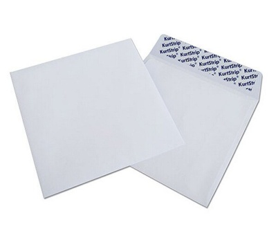 Конверты бумажные для CD/DVD, отрывная лента