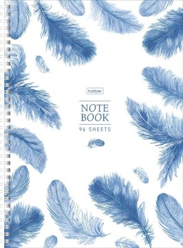 Тетрадь А4 7БЦ 96л кл. гребень Hatber "Красота и легкость" мат.лам., перф.на отрыв