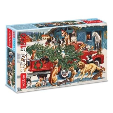 Пазлы 1500 элементов  670*480мм. "Праздник на ферме"