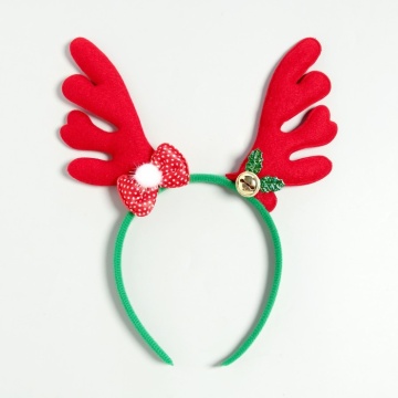 Ободок карнавальный "Рожки". Пластик.Полиэстр.