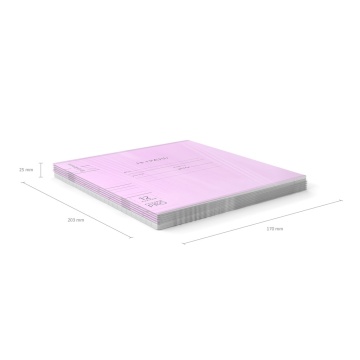 Тетрадь школьная ученическая с пластиковой обложкой на скобе ErichKrause Классика CoverPrо Vivid fiz