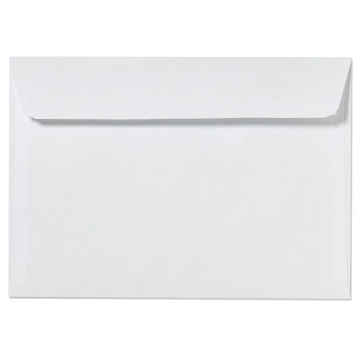 Конверт 114*162мм С6 отр.лента бел.80гр.