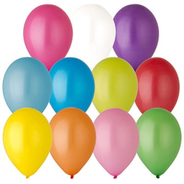 Шар Пастель 12" ассорти 100 шт. в уп.