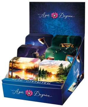 Набор мини-открыток "Ассорти" 120шт/уп