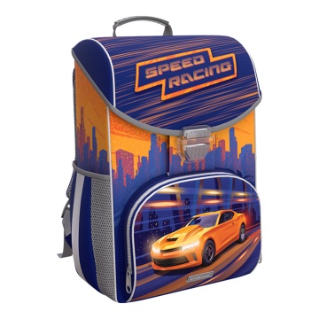 Ученический ранец с грудной перемычкой ErichKrause ErgoLine 15L Sport Car