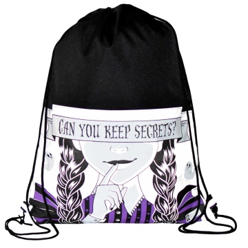 Мешок для обуви 1 отд, 360*480 "Милая готика" водооталкивающая ткань