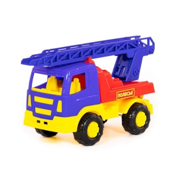 Машинка 22см "Салют" пожарная, цвет ассорти